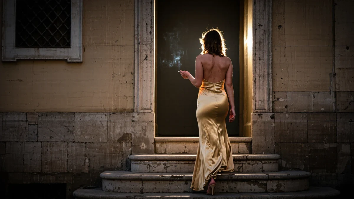 Velvet ropes give way to a warm doorway of light as the party moves into the small hours.